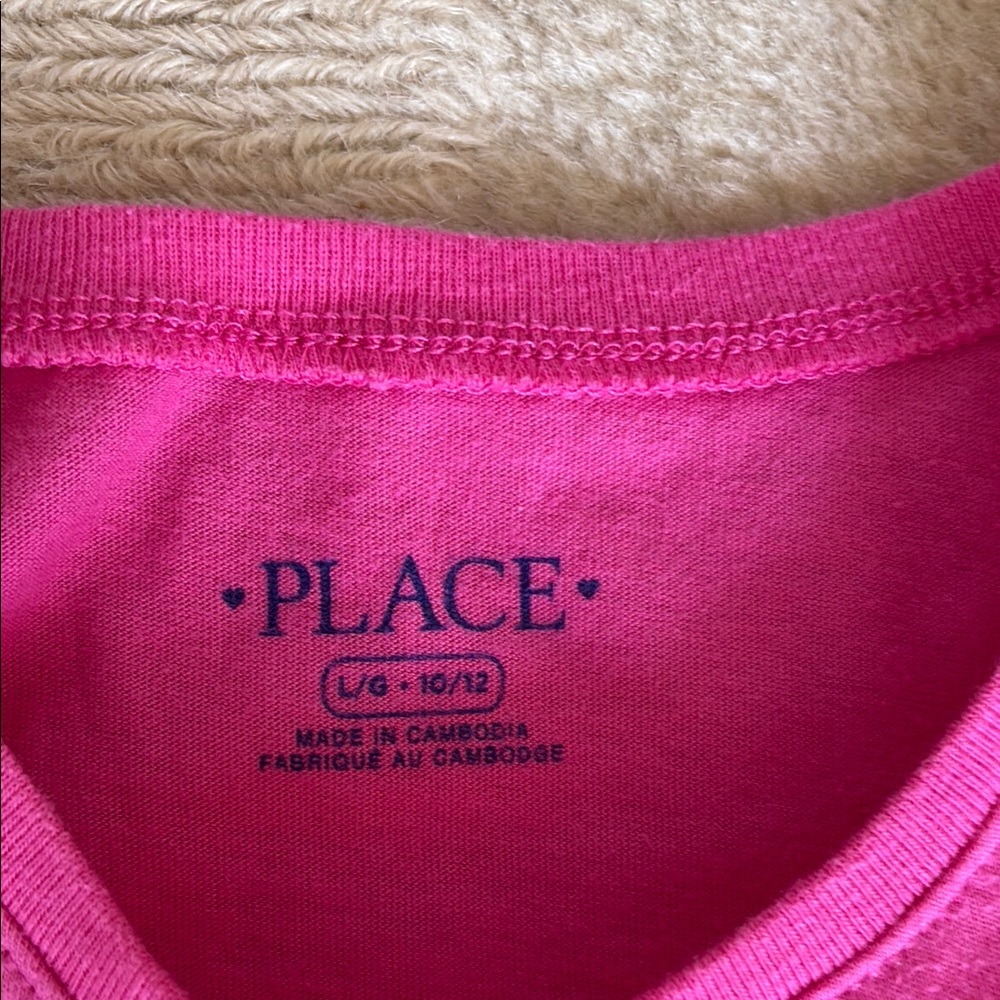 Girls Size Large T-shirt Bundle - Pink, Blue, Black - Picture 5 of 9